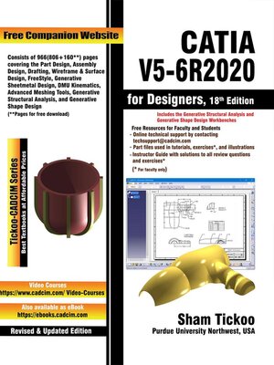 cover image of CATIA V5-6R2020 for Designers, 1